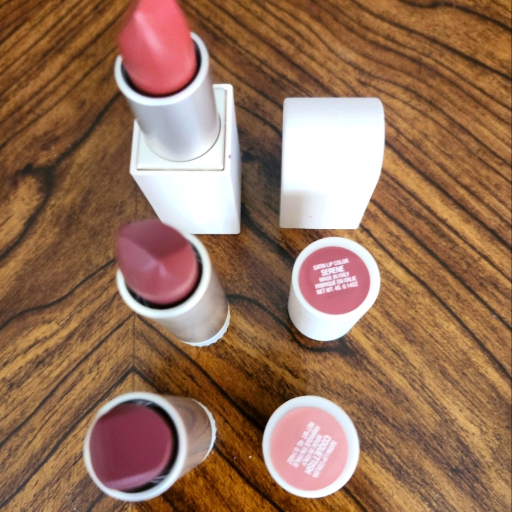 💄💄Rose Inc. Three Lipstick Set Of Lip Sculpt Amplifying Lipstick 💄